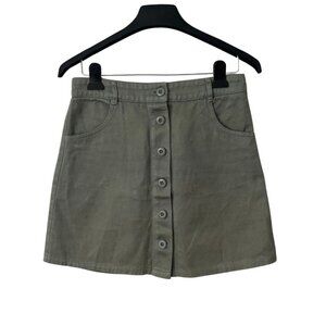 Barely worn Jungmaven mini skirt hemp cotton blend Small